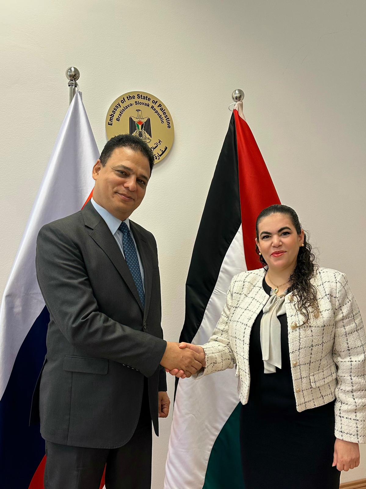 Ambassador Khaldi had the pleasure of welcoming H.E. Mr. Walid Ismail, the newly appointed Ambassador of the Arab Republic of Egypt to the Slovak Republic.